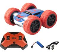KALANKA-- Exost Voiture Télécommandée Tout-Terrain 360 Cross - Batterie Rechargeable - Conduite sur 2 Faces à 360° + Phares LED - Vitesse : 12km/h - Jouet pour Enfants dès 5 Ans