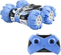 KALANKA-- Exost Voiture Télécommandée Tout-Terrain 360 Cross - Batterie Rechargeable - Conduite sur 2 Faces à 360° + Phares LED - Vitesse : 12km/h - Jouet pour Enfants dès 5 Ans