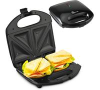 KALANKA-Extralink Grille-pain pour sandwichmaker, grille-pain 750 W, avec pieds antidérapants, poignée isolée, voyants de contrôle, revêtement antiadhésif, facile à nettoyer, toast triangulaire