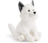 KALANKA-Fabian Le Jouet en Peluche Renard Arctique (22cm) Ami des Neiges - Doux, Moelleux, 100% Recyclé - Cool Compagnon Polaire