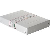 Kalanka-Falken - Réf. 22002192000f - Purebox Pro - 1 Boîte De Rangement Avec Couvercle - Emballage Cadeau - Sans Plastique - Format A5 - Hauteur 40 Mm - Poignée Découpée - Entourée D'un Ruban - Blanc