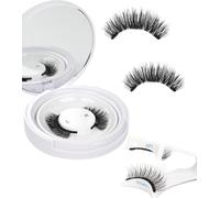 Kalanka-Faux Cils Magnetique Réutilisable Cils Magnetique Naturel Look Magnetic Lashes Facile À Utiliser Magnetic Eyelashes Léger And Confortable Facile À Porter Pour Débutants (Wispy Lashes)
