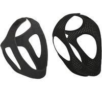 Kalanka-Fdeety Anti Ronflement Ceinture De Menton Ajustable En Néoprène Respirant Avec Velcro Pour Aide Au Sommeil Lot De 2 Confort Optimal