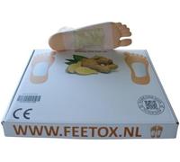Kalanka-Feetox Patch Detox Pieds 64 Pièces Gingembre Patch Detox Naturel Pour Pieds Deep Cleansing Foot Patch Patch Pied Détox Pour Le Sommeil, Le Métabolisme, La Perte De Poids