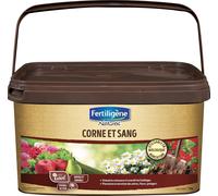 Kalanka-Fertiligene Naturen Natcosan - Engrais Organique Corne Et Sang Uab 3 Kg - Stimule La Croissance Te Reverdit Les Feuillages - Pour Plantation Et En Entreien - Produit 100% Azote Organique - Po