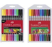 Kalanka-- Feutres À Double Pointe (Standard + Néon, 2 Étuis De 10)