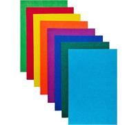Kalanka-Feutrine Loisir Creatif, Tissu De Feutre 2 Mm D'épaisseur, 8 Pièces 20x30cm Feuilles De Feutre Rigide, Feutrine De Couleur Pour L'artisanat(Série Couleurs De L'arc-En-Ciel)