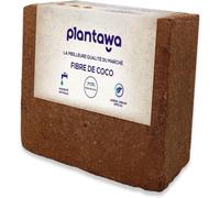 KALANKA-Fibre de Coco Organique Bloc 5 kg 70 l ¿ Brique compacte ¿ Terre pour Plantes ¿ Utilisation de Potager Urbain terriaire pour Plantes extérieures Turba pour Pots de Fleurs