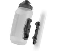Kalanka-Fidlock Twist Compact Set De Bouteilles D'eau Avec Base De Vélo Blanc Transparent 750 Ml