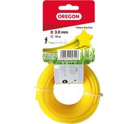 KALANKA-Fil de coupe étoilé jaune pour débroussailleuses et coupes-bordures, cinq bords pour une finition propre, nylon de qualité professionnelle, pour toutes débroussailleuses, 3mm-15m (¿69-458-Y)