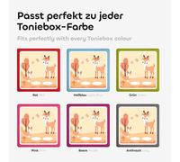KALANKA-Film de protection pour Toniebox garçons et filles (cerf) \u2013 Housse et film autocollant et anti-rayures pour Tonie Box \u2013 Accessoires et pièces de rechange pour jouets d'enfants \u201