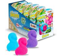 Kalanka-Flamingo Pack De 15 Bombes De Bain Enfant En Forme De Flamant Rose, Boule De Bain Parfum Chewing-Gum À L'huile De Jojoba, Testé Dermatologiquement, 15x15g