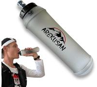 Kalanka-Flasque Running 500 Ml Gourde Souple Pour Le Sport, La Course À Pied Et Le Trail. Sans Bpa. Avec Un Fond Dur Plus Pratique À Glisser Dans Le Gilet D'hydratation. Valve On/Off A Débit Élevé.