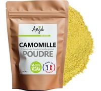 Kalanka-Fleurs De Camomille En Poudre 100% Naturel - Infusion Masque Crème Tisane Camomille Matricaire Poudre De Fleurs Pure - (100)