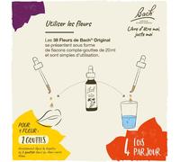 Kalanka-Fleurs De Original, Rock Rose, No 26, Pour Plus De Courage, Aide À Surpasser Ses Peurs. Elixir Floral Naturel Pour Le Bien-Être Émotionnel. Compte-Gouttes 20ml, Vegan