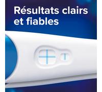 Kalanka-Flip & Click Test De Grossesse À Domicile Pour Femmes, Pliable Pour Utilisation Facile, Teste L`Hormone Hcg, Résultats Précis Et Clairs En 3 Minutes, 2 Tests