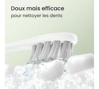 Kalanka-Flow Travelgo Brosse ¿¿ Dents ¿¿Lectrique, 5 Modes Avec Sensitive, Brosse ¿¿ Dents ¿¿Lectrique Sonique, 180 Jours Autonomie, Minuterie & Rappel 30s, 3 Brossettes & ¿¿Tui Voyage - Vert Sapin Se