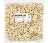 KALANKA-folia 2316 - Lot de 5000 Bois de Bricolage au Format Allumette - Idéal pour Le modélisme ou d'autres travaux manuels créatifs, Naturel