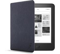 KALANKA-Forefront Cases Étui pour Kobo Aura H2O Edition 1 (Modèle: 2014) - Mince et Léger, Fonction Automatique Veille/Réveil Intelligente Étui, Coque de Protection pour Kobo Aura H2O Edition 1 - Ble