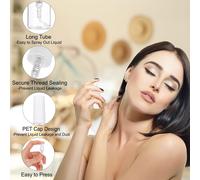 Kalanka-Frascos De Muestra De Perfume Mini De Vidrio De 10 Ml, 20 Pcs Botellas De Spray Mini Vacías Recargables De Niebla Fina Para Muestras De Fragancias, Color Neutro