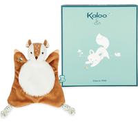 KALANKA-- Fripons - Doudou Carré Faon Nathan - Doudou Moelleux et Extra Doux - 24 cm - Dès la Naissance,K205000