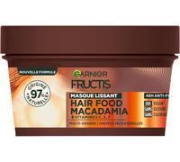 Kalanka-- Fructis Hair Food - Masque Lissant Au Macadamia - Formule Vegan À 97% D'origine Naturelle - Pour Cheveux Secs À Très Secs - 320 Ml