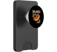 Kalanka-Funny Hotdog Balance Citation National Saucisse Humour 4 Juillet Popsockets Popwallet Pour Magsafe