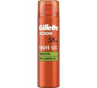 Kalanka-Fusion Soin De Barbe Gel De Rasage Homme (200ml) À L'huile D'amande Pour Peaux Sensibles Action 5 Fois : Nettoie, Hydrate, Protège, Rafraîchit Et Apaise Cadeau Pour Homme
