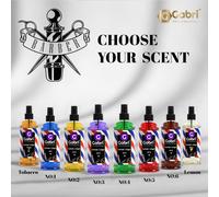 Kalanka-Gabri No:1 After Shave Barber Cologne 400ml - 70° Eau De Cologne Pour Hommes, Eau De Cologne Pour Coiffeurs, Relaxante, Calmante, Apaisante, Rafraîchissante