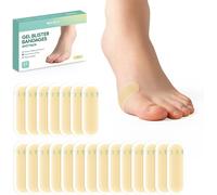 Kalanka-Gel Blister Bandages Hydrocolloid Bandages - 21ct Blister Cushions (Bunion Pack) - Blister Bandages For Heel, Toe & Foot - Blister Pads For Prevention & Recovery - Water Resistant Bandages