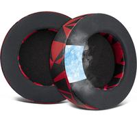 KALANKA-Gel de Refroidissement Mousse Coussin Coussinets pour Corsair Virtuoso Pro Casque, avec Tissu en Soie Glacée et Mousse Isolante Haute Densité, Épaisseur augmentée