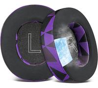 KALANKA-Gel de Refroidissement Mousse Coussin Coussinets pour Steelseries Arctis Nova Pro Wired, Nova 1/1X/1P/3/3P/3X/4/7/7X/7P Casques, Coussinets d'oreille avec Mousse d'isolation phonique