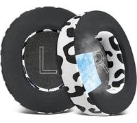 KALANKA-Gel de Refroidissement Mousse Coussin Coussinets pour Steelseries Arctis Nova Pro Wired, Nova 1/1X/1P/3/3P/3X/4/7/7X/7P Casques, Coussinets d'oreille avec Mousse d'isolation phonique