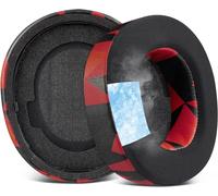 KALANKA-Gel de Refroidissement Mousse Coussin Coussinets pour SteelSeries Arctis Nova Pro Wireless Casque sans Fil, Coussins de Coussinets d'oreille avec Mousse à mémoire de Bruit, épaisseur ajoutée