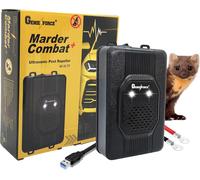 Kalanka-Genieforce® Gf-Jc-77 Protection Contre Les Martres À Ultrasons Pour Voitures, Maison, Grenier Et Jardin, Connexion À Une Batterie De Voiture 12 V, Alimentation Usb Ou Par Piles