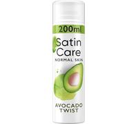 Kalanka-Gillette Satin Care Gel À Raser Pour Femme Touche D¿Avocat, 6x200ml, Contient Des Arômes D¿Aloe Vera, De Jasmin Et De Rose