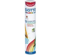 Kalanka-Giotto Colors 3.0 - Tube Métal 12 Crayons De Couleur