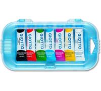 KALANKA-GIOTTO Extra Fine Paint - Boîte 7 tubes de gouache 10ml assortis