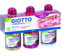KALANKA-GIOTTO Gouache Extra Quality - Assortiment pailleté 3 x 250ml