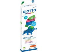 KALANKA-GIOTTO Patplume - Assortiment de pâte à modeler 10 x 200g couleurs classiques