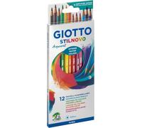 Kalanka-Giotto Stilnovo Acquarell - Etui 12 Crayons De Couleur