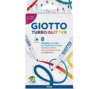 KALANKA-GIOTTO Turbo Glitter - Etui 8 feutres