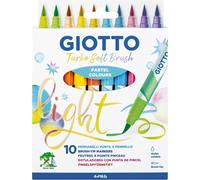 KALANKA-GIOTTO Turbo Soft Brush Pastel - Etui 10 Feutres