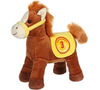 KALANKA-GIPSY Toys - Race poneez sonore 22 cm n° 3 - Peluche pour Enfant - 071645