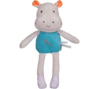 KALANKA-GIPSY Toys \u2013 Hippopotame \u2013 PANTIN \u2013 Gamme « Bamboo » - 24 CM S/Carte \u2013 Gris ET Bleu \u2013 1er Age