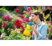 KALANKA-GLORIA Hobby 100, Pulvérisateur à Main à Pression de 1 L Jardin AV. buse réglable en continu p. Le Soin et la Protection de Plantes 3 Bars Jaune/Bleu (Lot de 2)