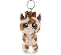 KALANKA-Glubschis : L`Originale \u2013 Porte-clés Girafe Halla Glubschis 9 cm \u2013 Peluches Animaux du Zoo \u2013 Pendentif Animal Jouet pour Trousseau et Cordon \u2013 Mini Peluche, Porte Clef pou