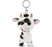 KALANKA-Glubschis : l`Originale \u2013 Vache Moolon en Porte-clés Glubschis 9cm - Pendentif en Peluche pour Cordon, Porte-Clef et Trousseau - Porte-Bonheur de Sac \u2013 Cadeaux Enfants