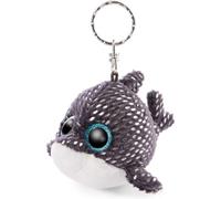 KALANKA-Glubschis : Le porte-clés requin original Ferris 9 cm \u2013 Pendentif mini peluche animaux marins doté d`une attache pour cordon, trousseau et porte-clés filles et garçons \u2013 Peluches do