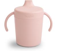 Kalanka-Gobelet D'apprentissage Fabriqué Au Danemark Couvercle Et Poignées Anti-Fuite À Visser 6 Mois Et Plus (Rose Pâle)